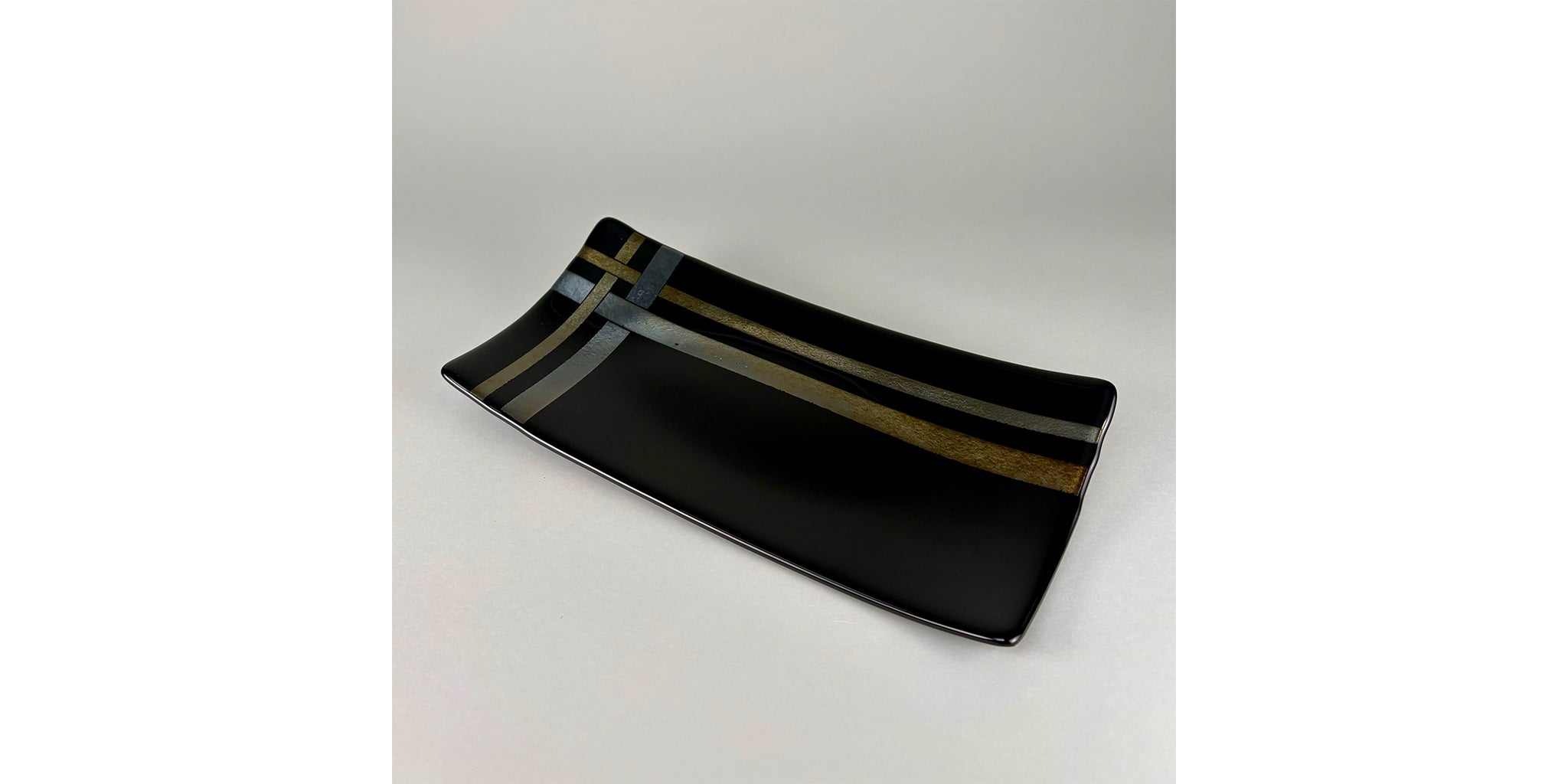Black/Silver/Gold Platter