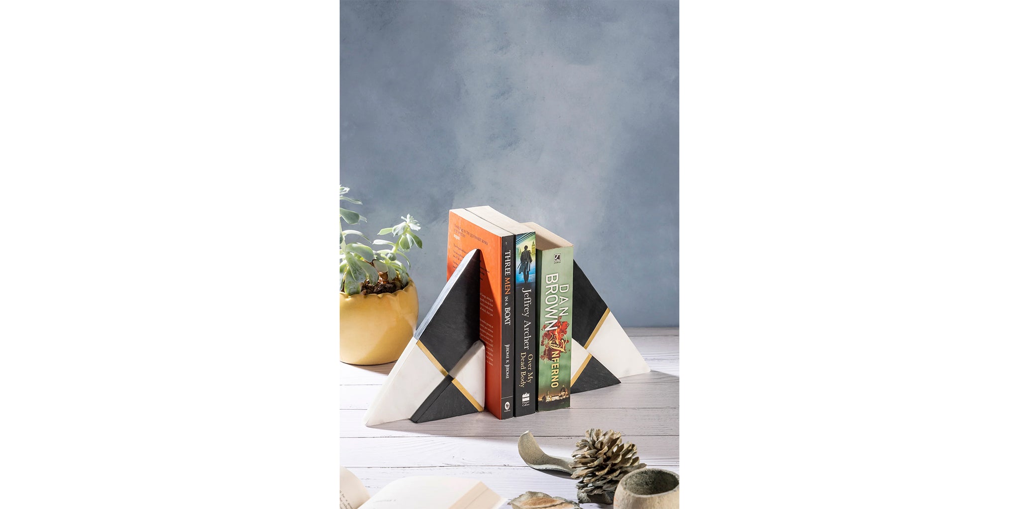 Kaavin Marble Bookends