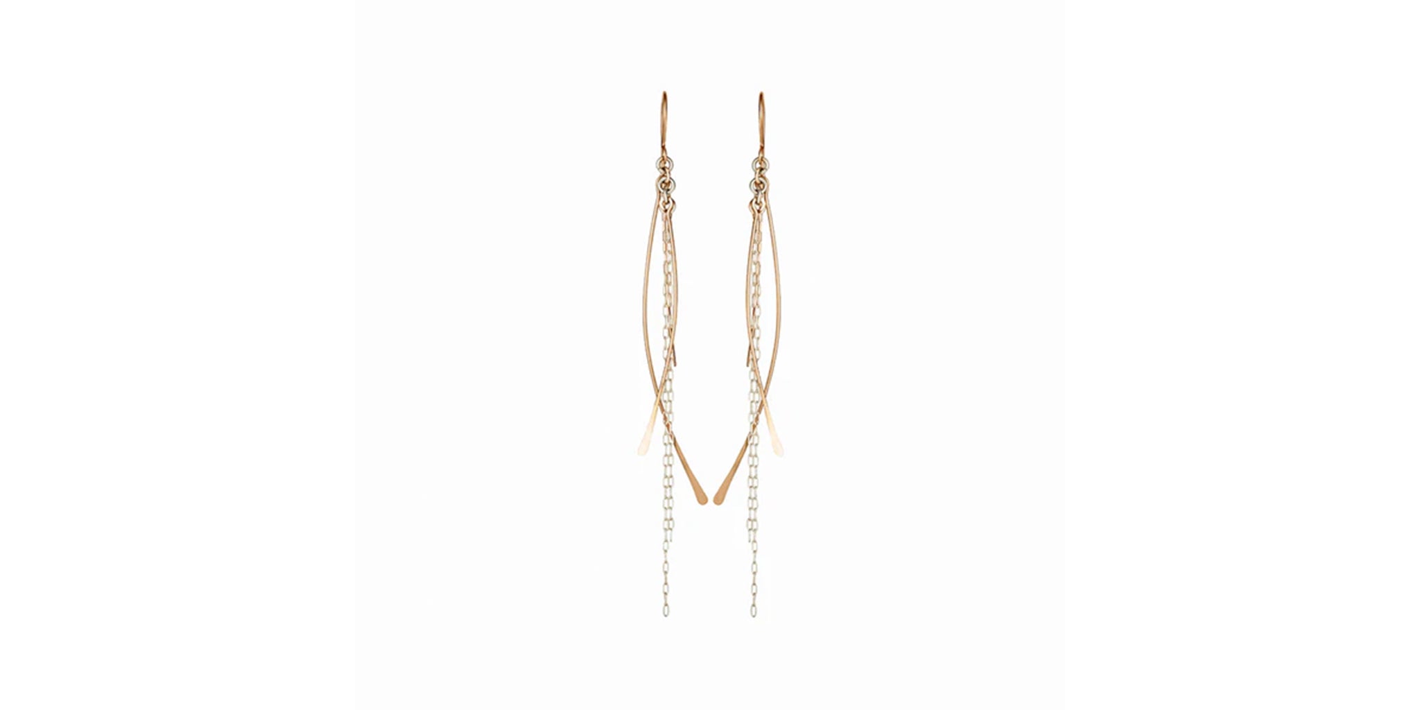 Waterfall Earrings - gold