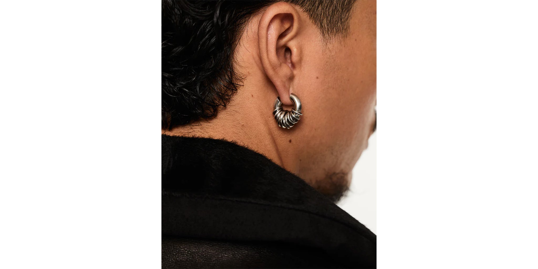 GAUGED X11 HOOP EARRING - Singl