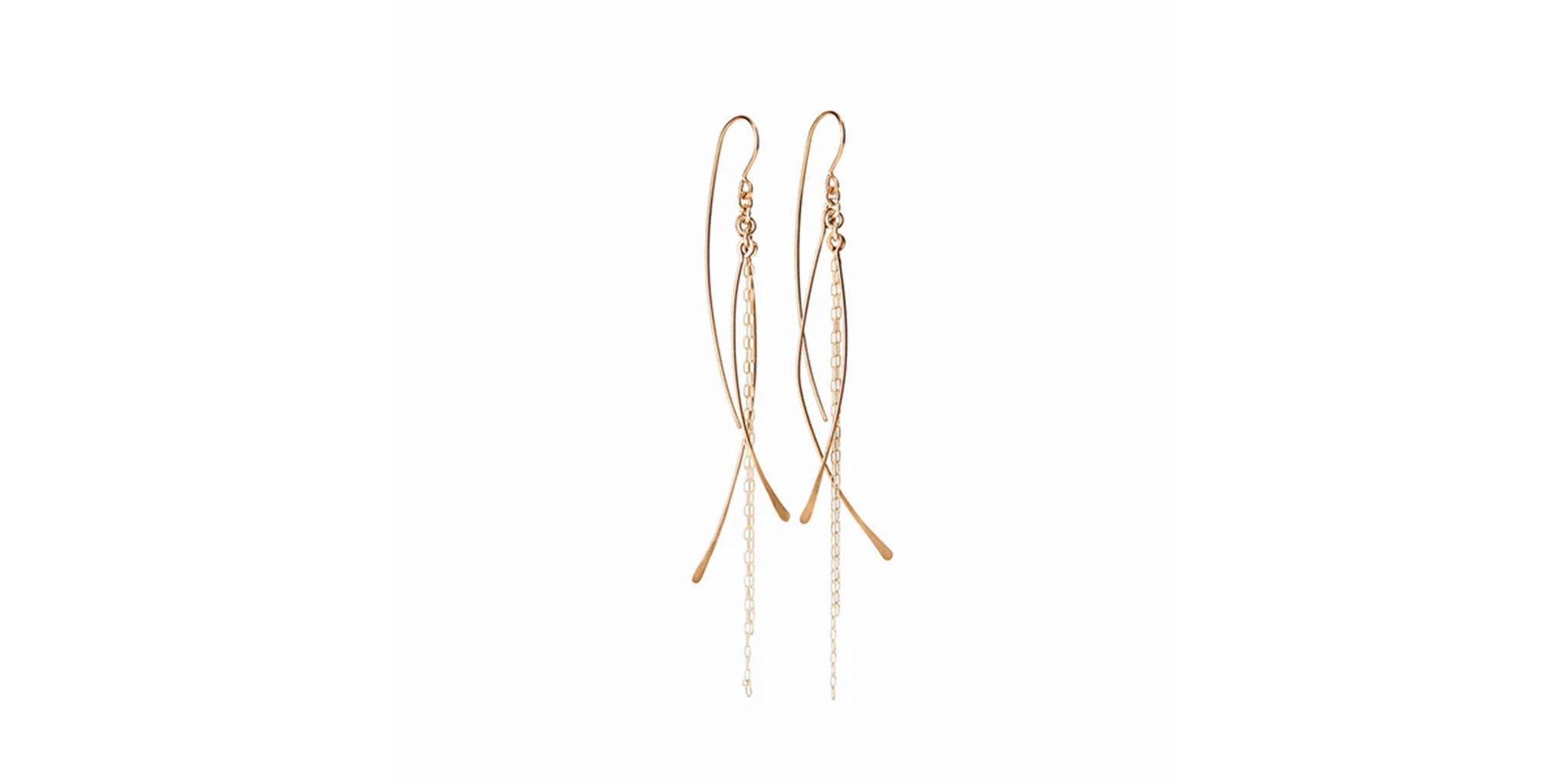 Waterfall Earrings - gold