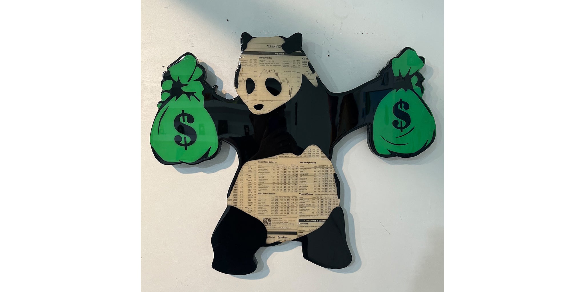 Panda$ Green Bags - small