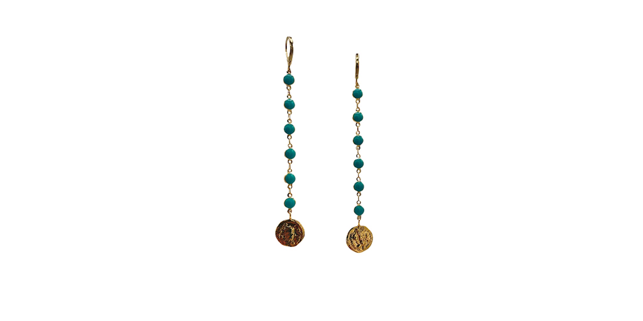 Roma Earrings - Turquoise
