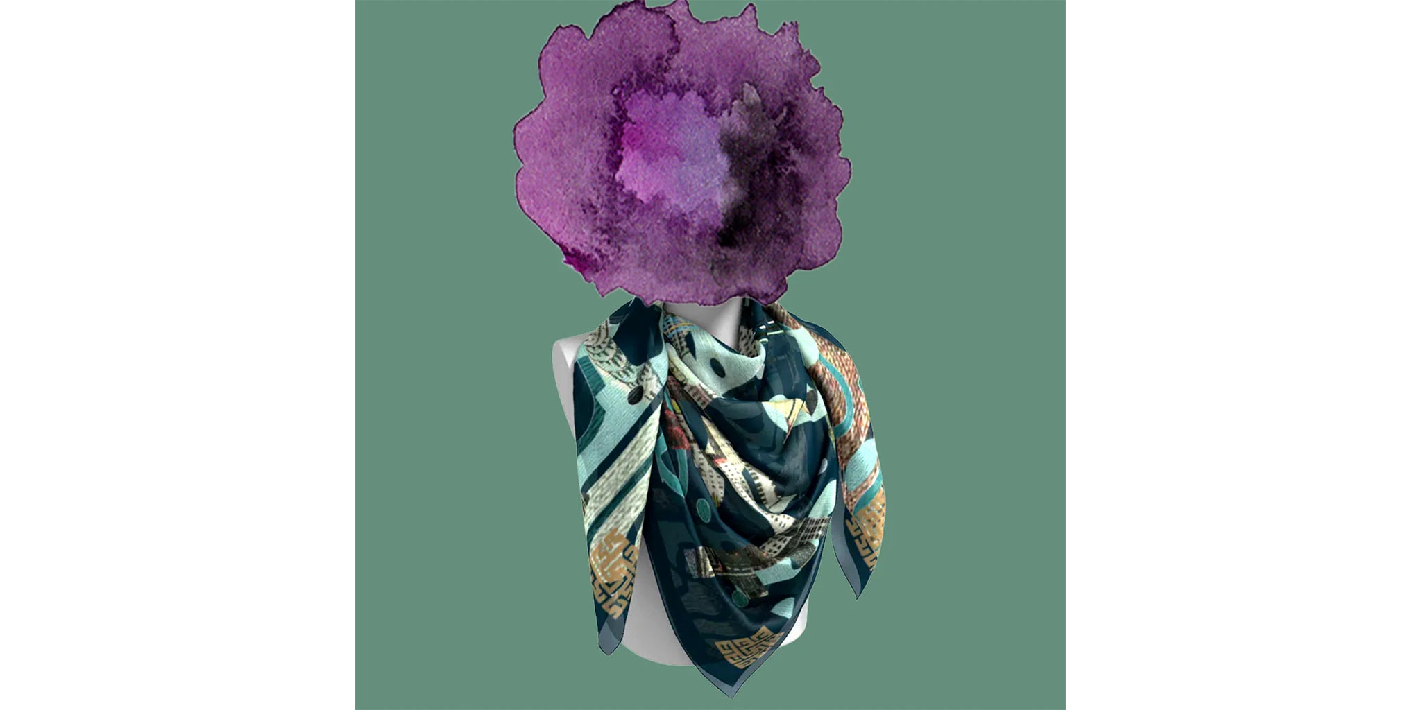 Egyptian P. Chrysler Scarf