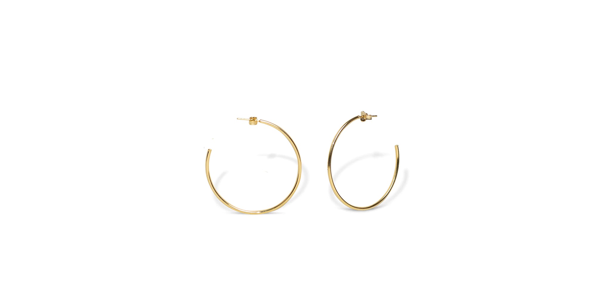 14k gold Classic Hoop