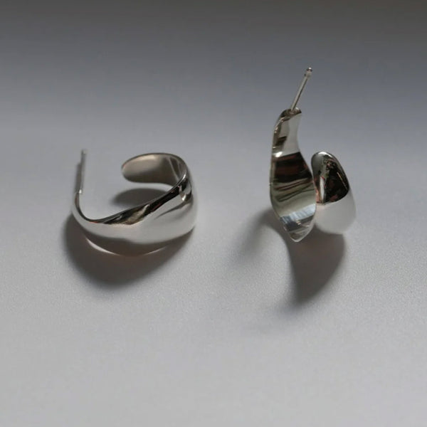 Basu Earrings - 18K gold vermeil or Sterling Silver