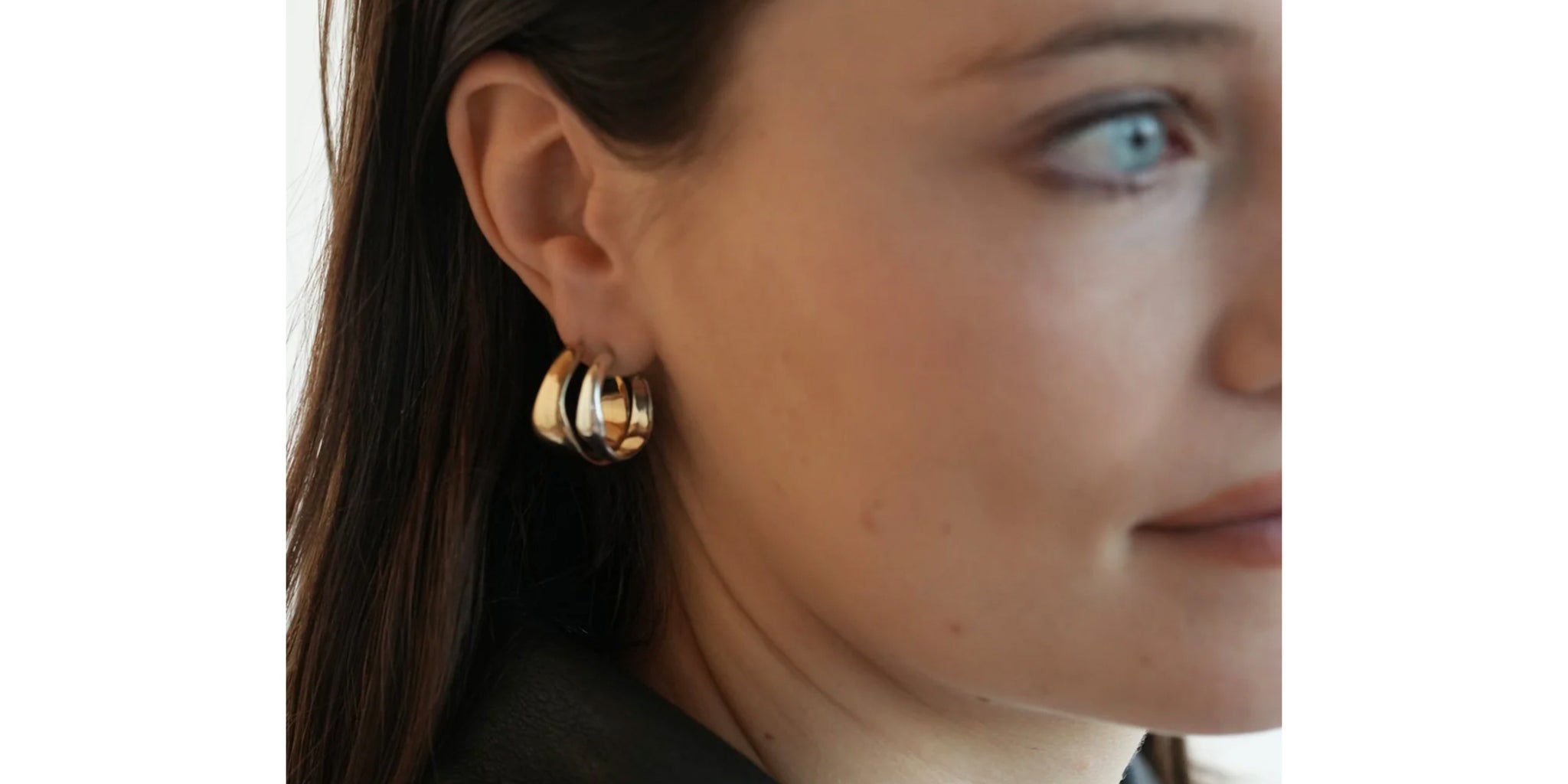 Basu Earrings - 18K gold vermeil or Sterling Silver