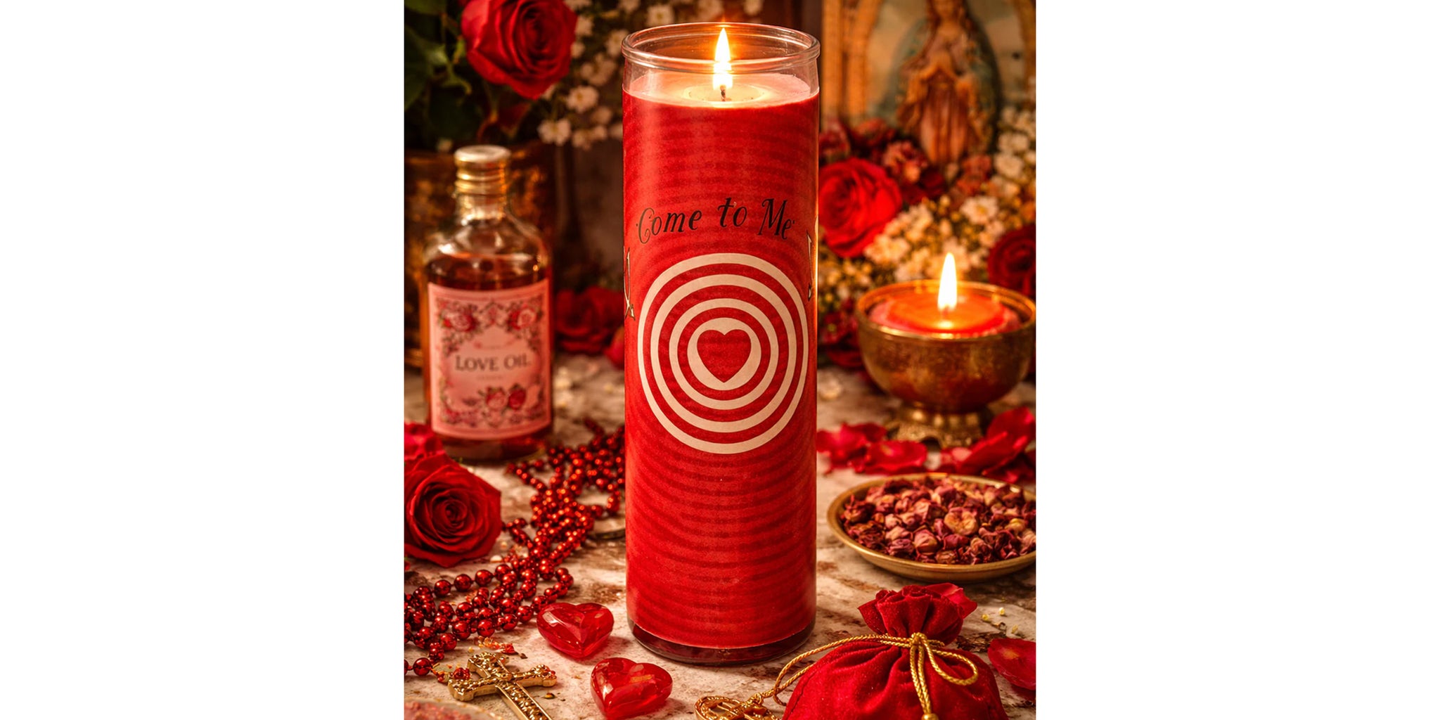 Come To Me Meditation Candle