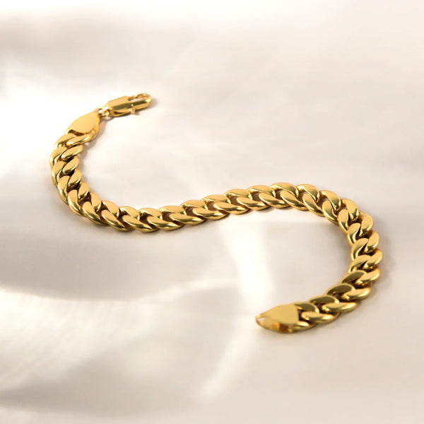 TIDAL WAVE CUBAN BRACELET