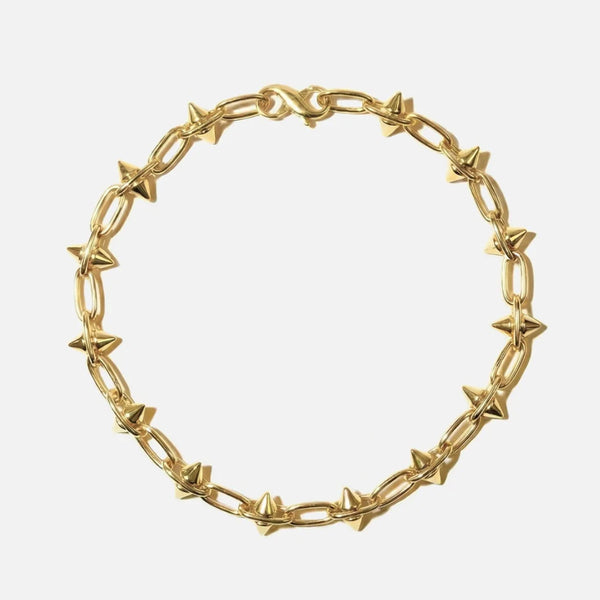 Spike Necklace - gold
