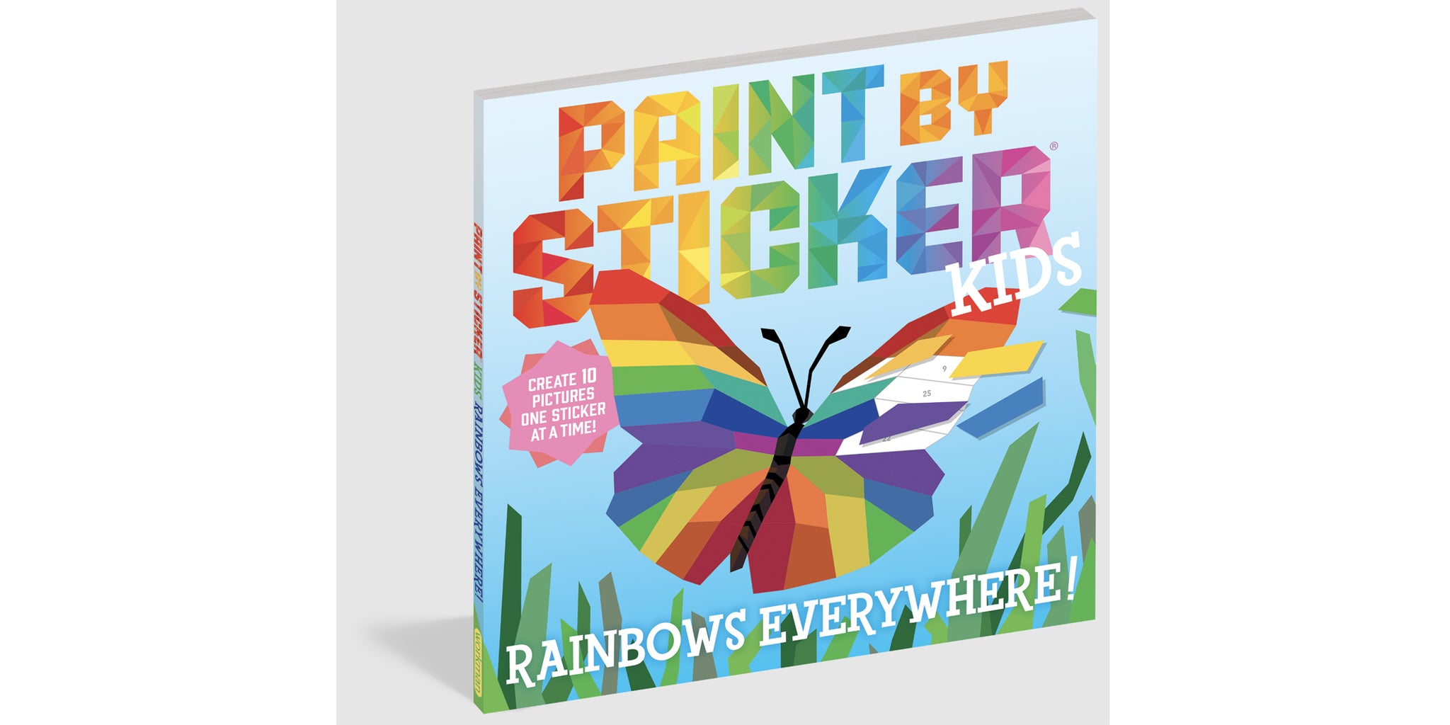 Paint by Stickers Kids: Rainbows Everywhere