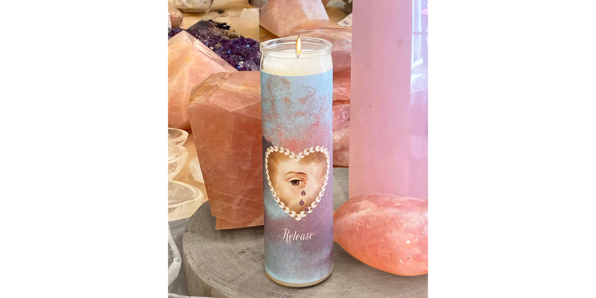 Release Meditation Candle