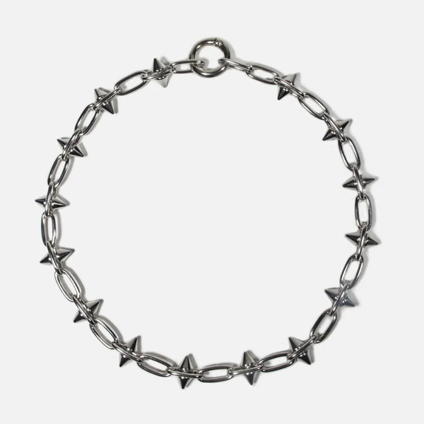 Spike Necklace - silver