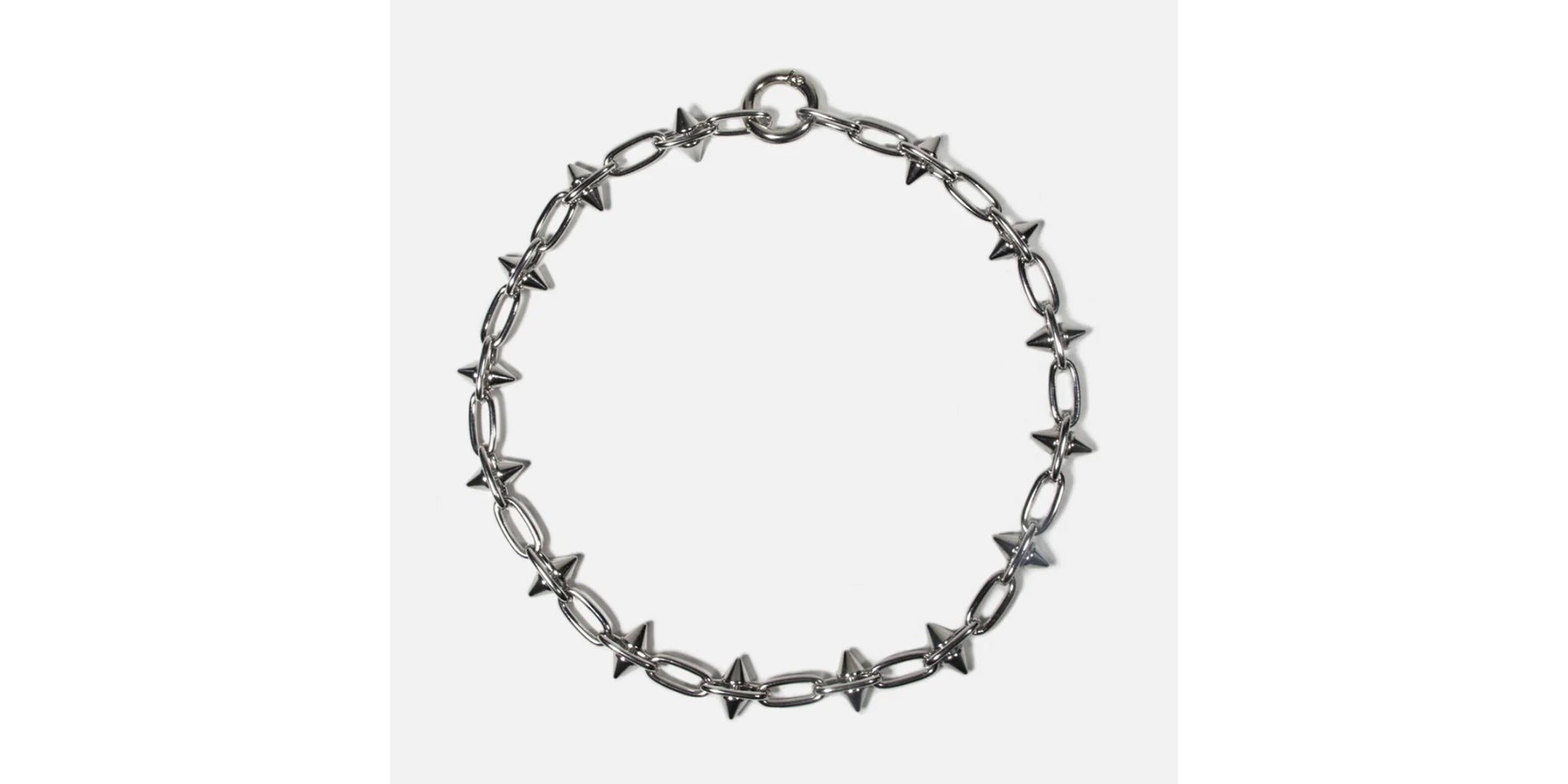 Spike Necklace - silver