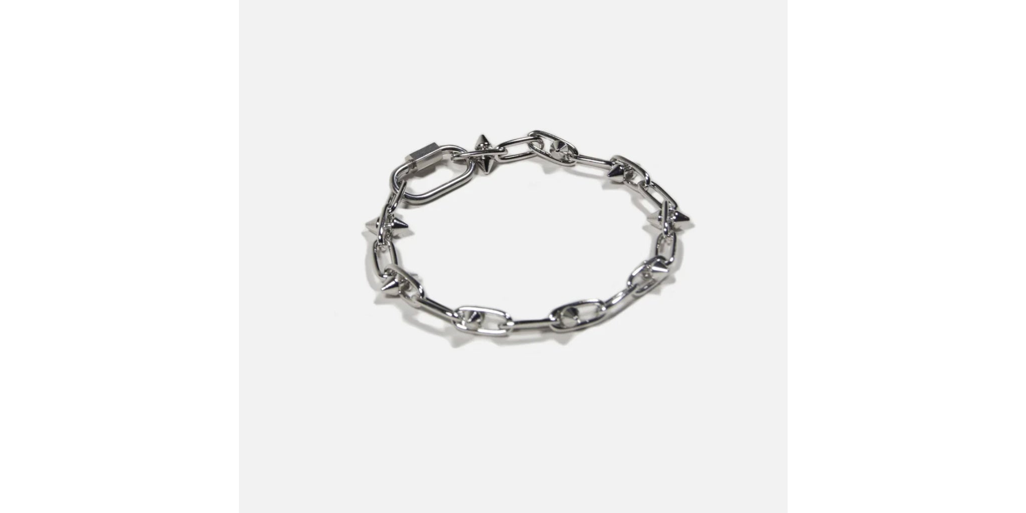 Small Spikes Bracelet - silver