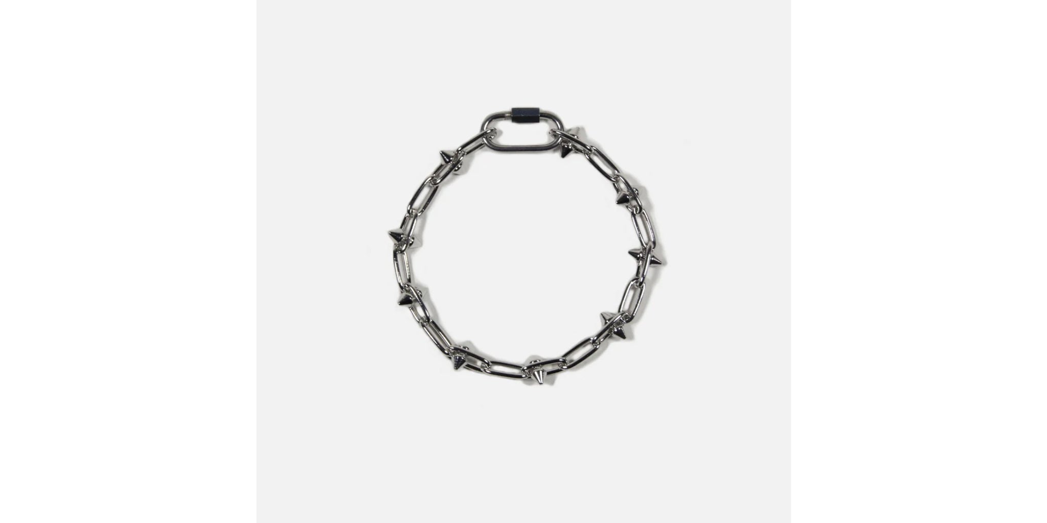 Small Spikes Bracelet - silver