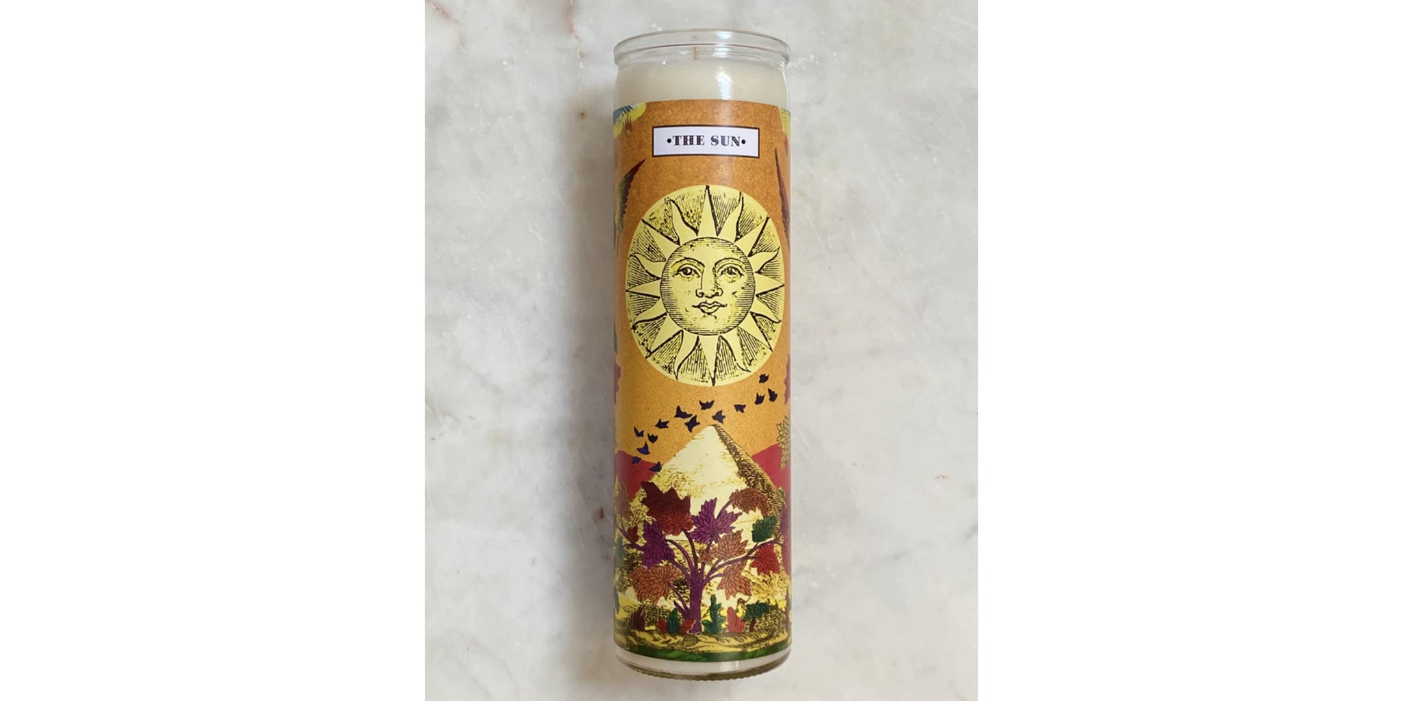 The Sun Prayer Candle