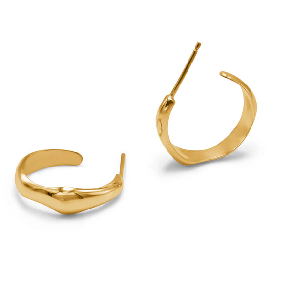 Yugi Earrings - 14k gold