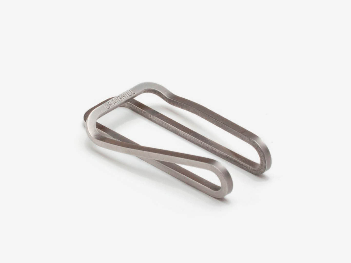 Station money clip - silver