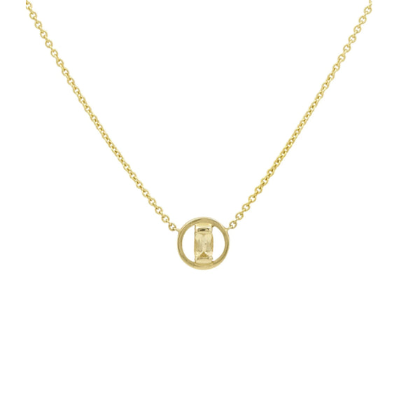 HARMONIOUS NECKLACE  - GOLDEN TOPAZ