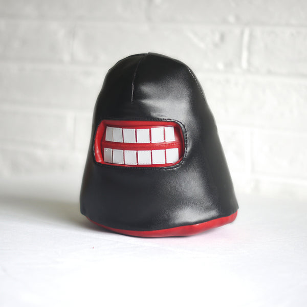 SCAR MONSTER'S HEAD PLUSH (BLACK)