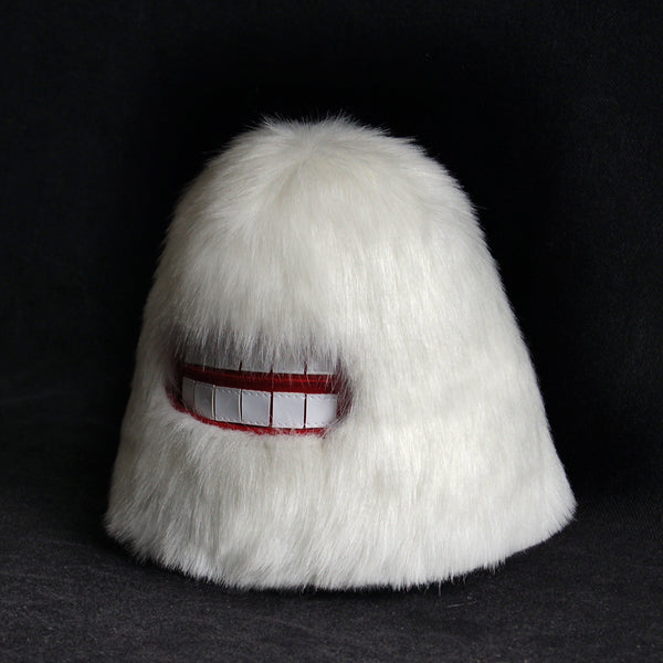 SCAR MONSTER'S HEAD PLUSH (SNOW WHITE)